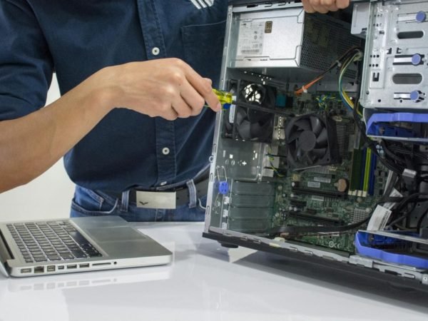 Desktop Repairs menu